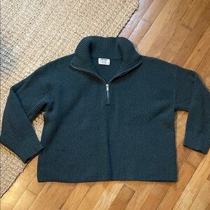 Old Navy Ribbed Quarter Zip Sweater